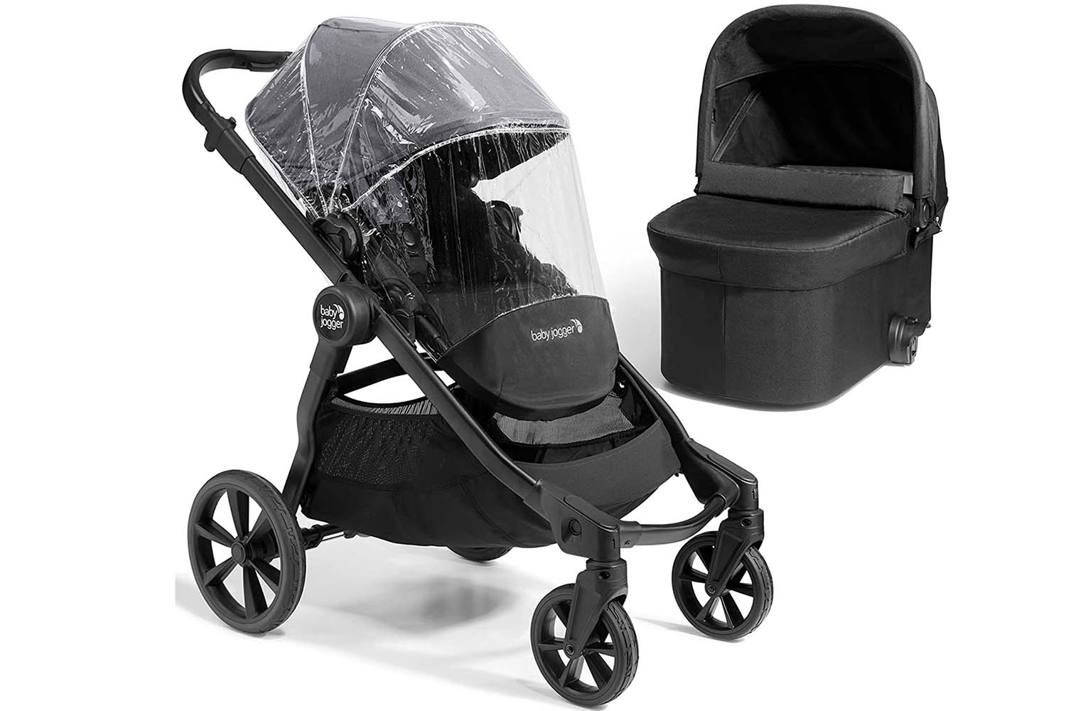 Double buggy that store converts to single